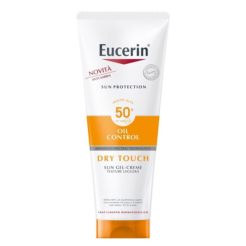 Eucerin Sun Protection Oil Control Dry Touch Spf 50+ Sun Gel Creme 200 Ml