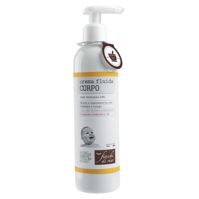 Fiocchi Di Riso Crema Fluida Corpo Idratante 240 Ml