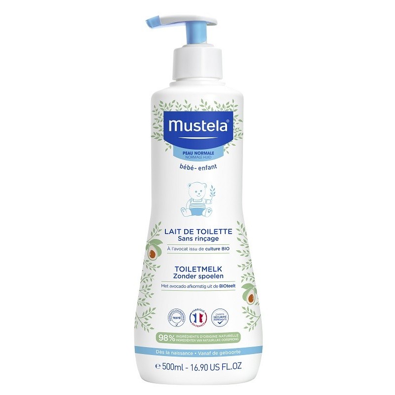 Mustela Pelle Normale Latte Di Toilette 500 Ml