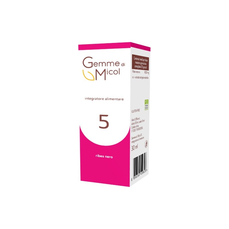 Gemme Di Micol 5 Ribes Nero 30 Ml