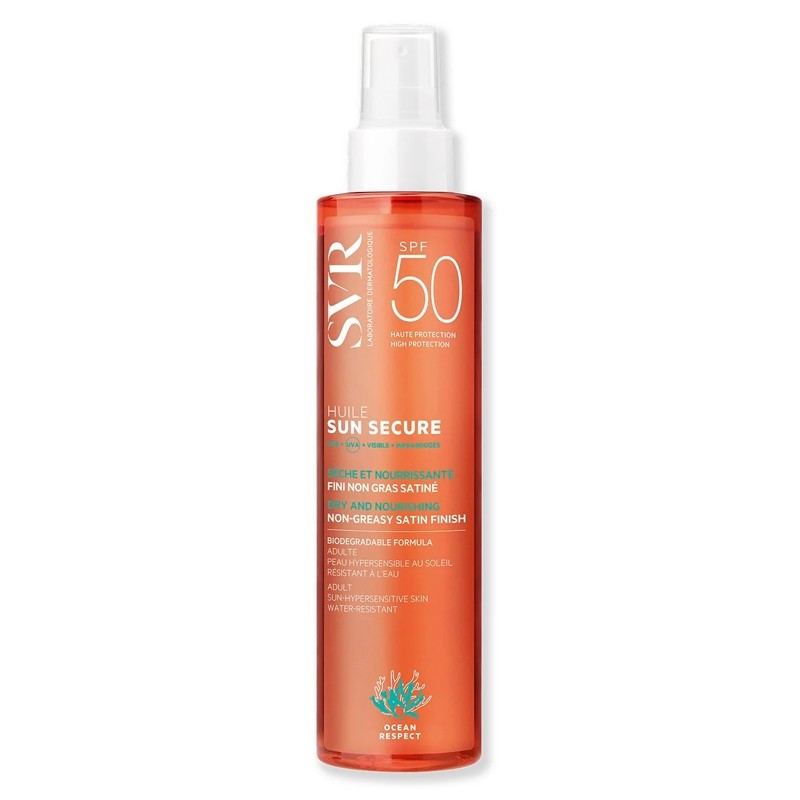 Sun Secure Huile Seche Spf50+ Nuova Formula 200 Ml