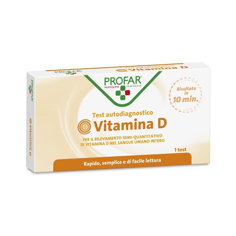 Profar Test Vitamina D Rilevazione Semi-quantitativa Vitamina D Nel Sangue Umano Intero 1 Pezzo