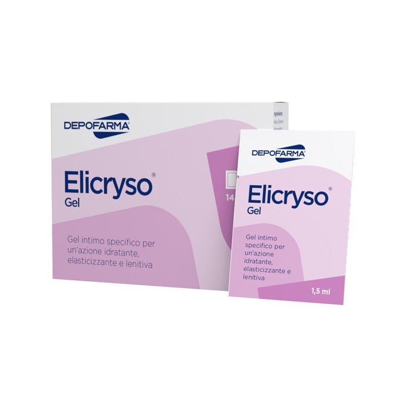 Elicryso Gel Intimo Idratante Elasticizzante E Lenitivo 14 Bustine Da 1,5 Ml