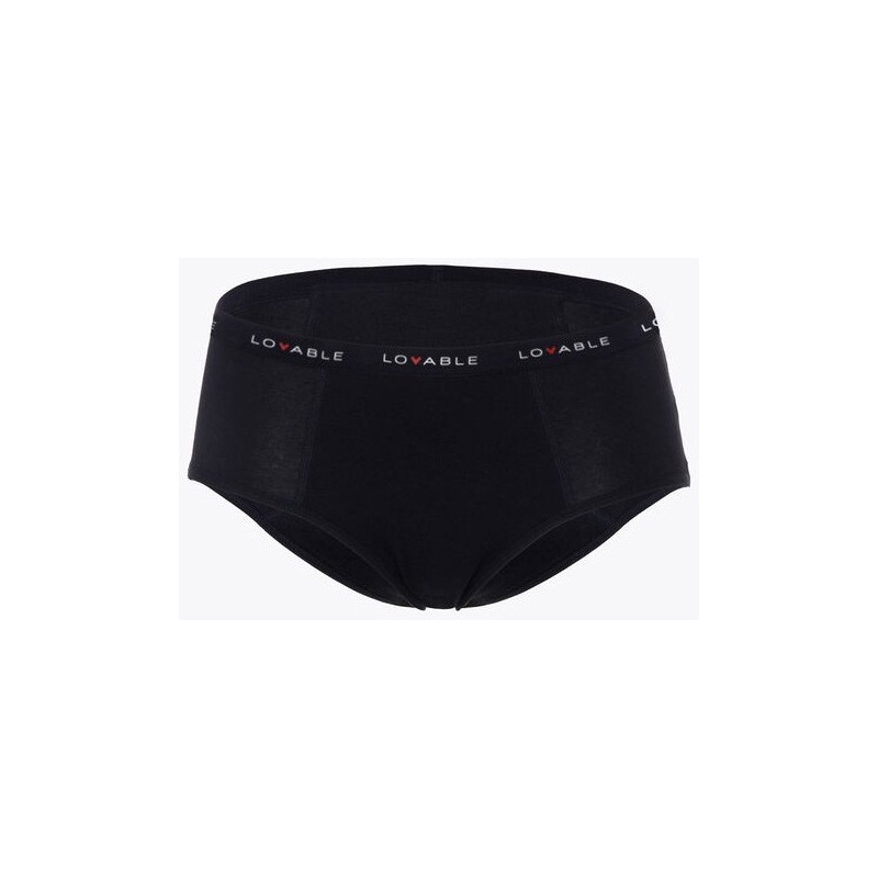 Lovable Period Panties Culotte Flusso Abbondante Nero Small