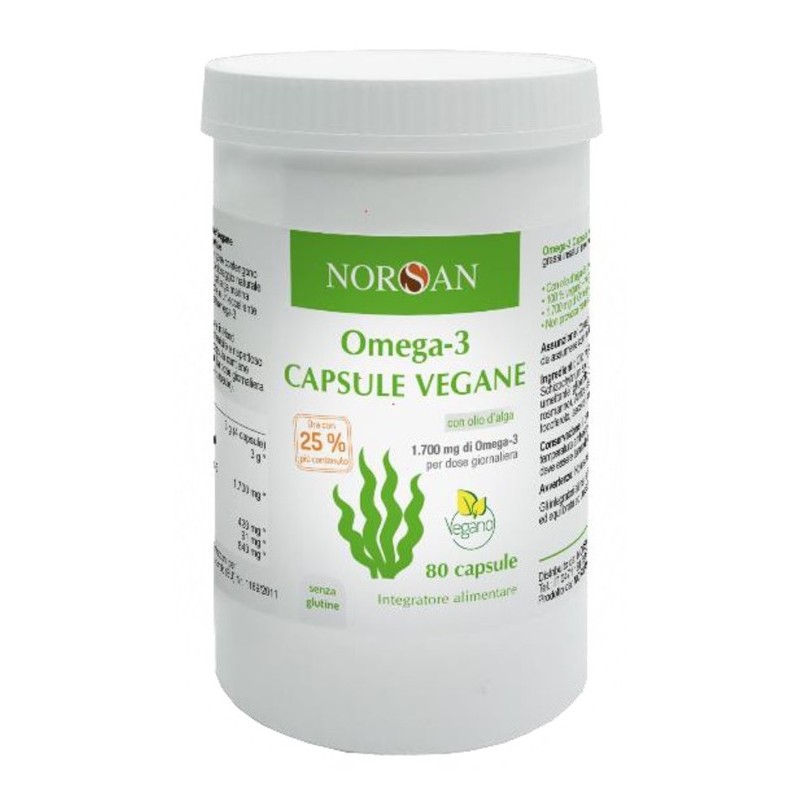 Norsan Omega 3 Vegano 80 Capsule