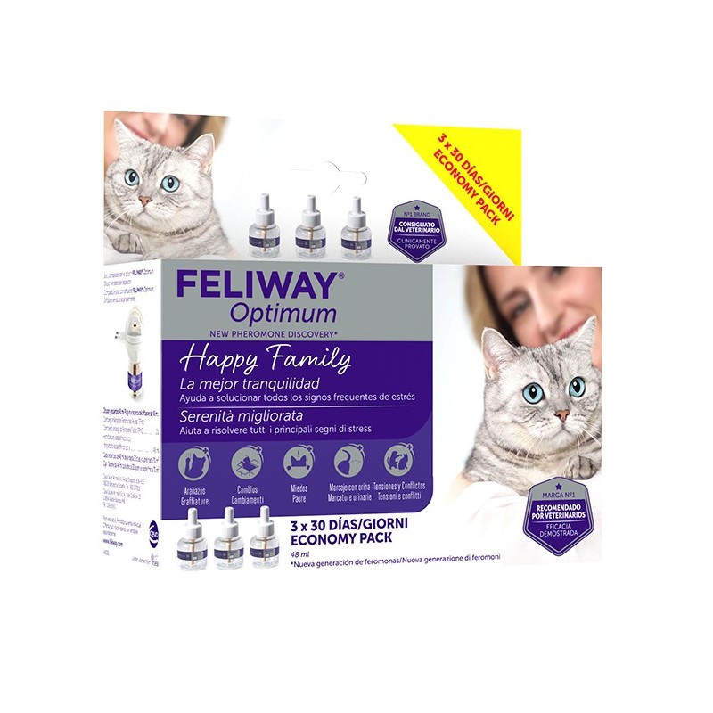 Feliway Optimum Refill 3x48 Ml