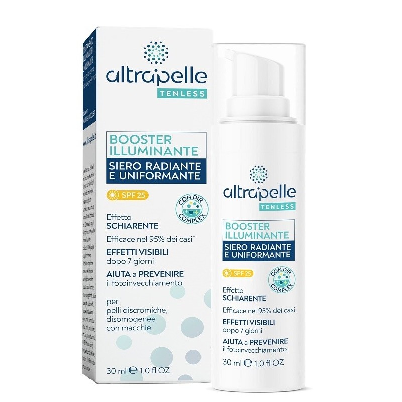 Altrapelle Tenless Booster Illuminante Siero Radiante Uniformante 30 Ml