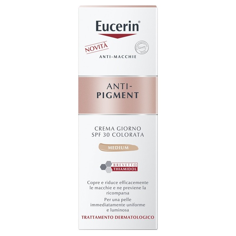 Eucerin Anti-pigment Giorno Spf30 Colorato Medium 50 Ml