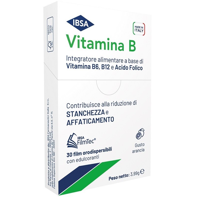 Vitamina B Ibsa 30 Film Orali