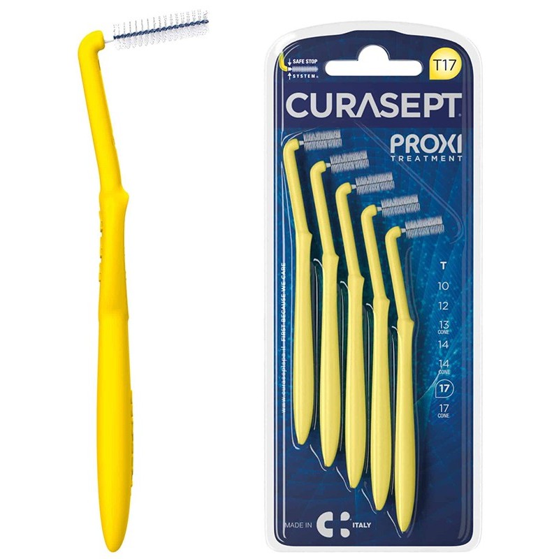 Curasept Proxi T17 Giallo/yellow 6 Pezzi