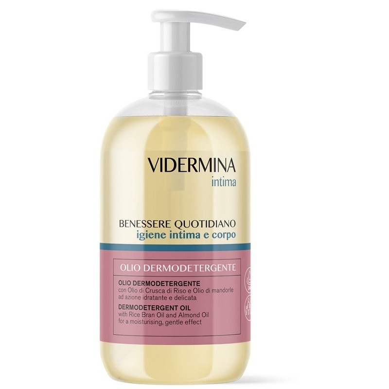 Vidermina Intima Olio Detergente Corpo E Intimo 500 Ml