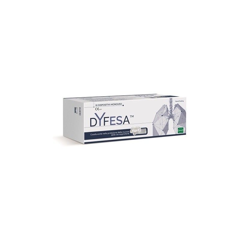 Dyfesa 10 Dispositivi Monouso Per Inalazione