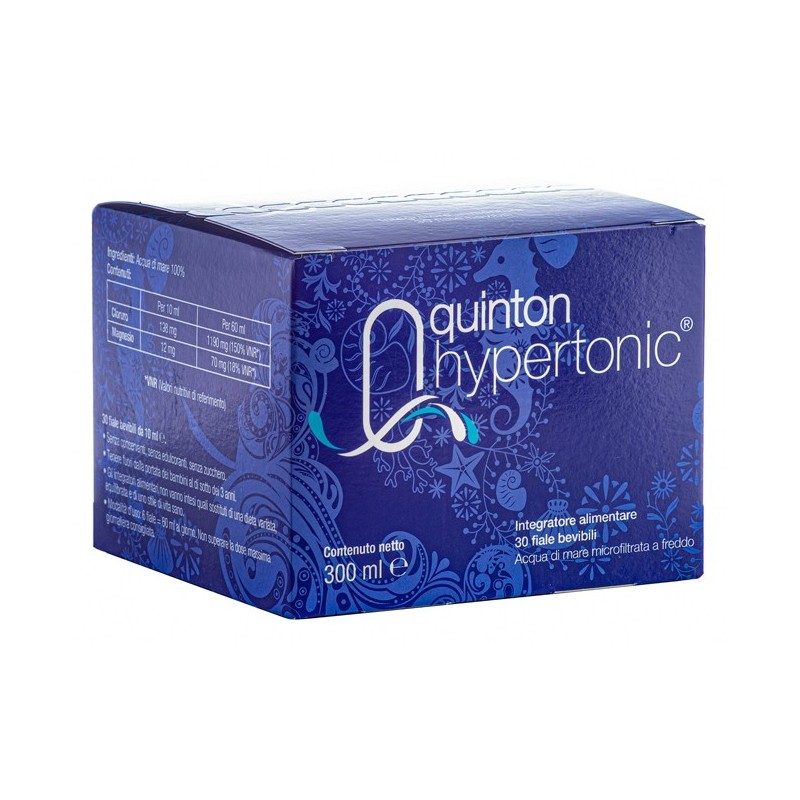 Quinton Hypertonic 30 Fiale Da 10 Ml