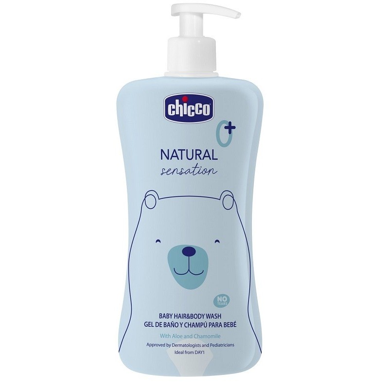 Chicco Natural Sensation Bagno Shampoo 500 Ml