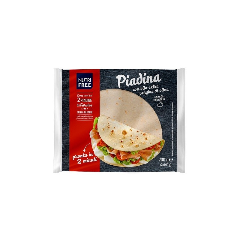 Nutrifree Piadina 2 Pezzi Da 100 G Food&club