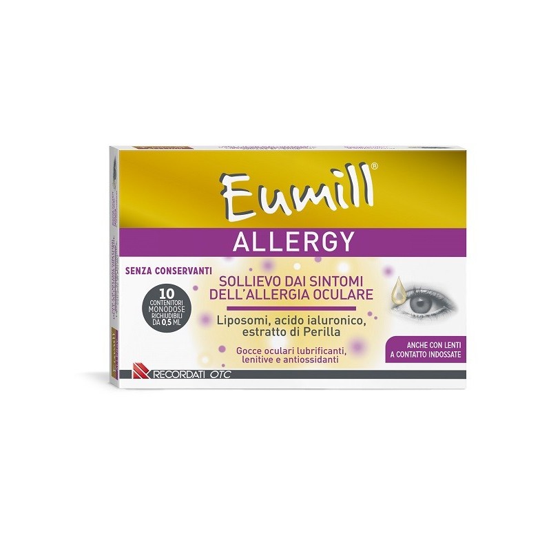 Eumill Allergy Gocce Oculari 10 Flaconcini Da 0,5 Ml