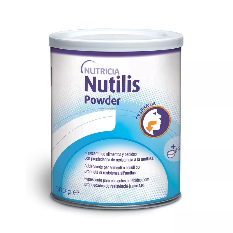 Nutricia Nutilis Powder Addensante Alimentare per Problemi di Deglutizione Barattolo da 300 g