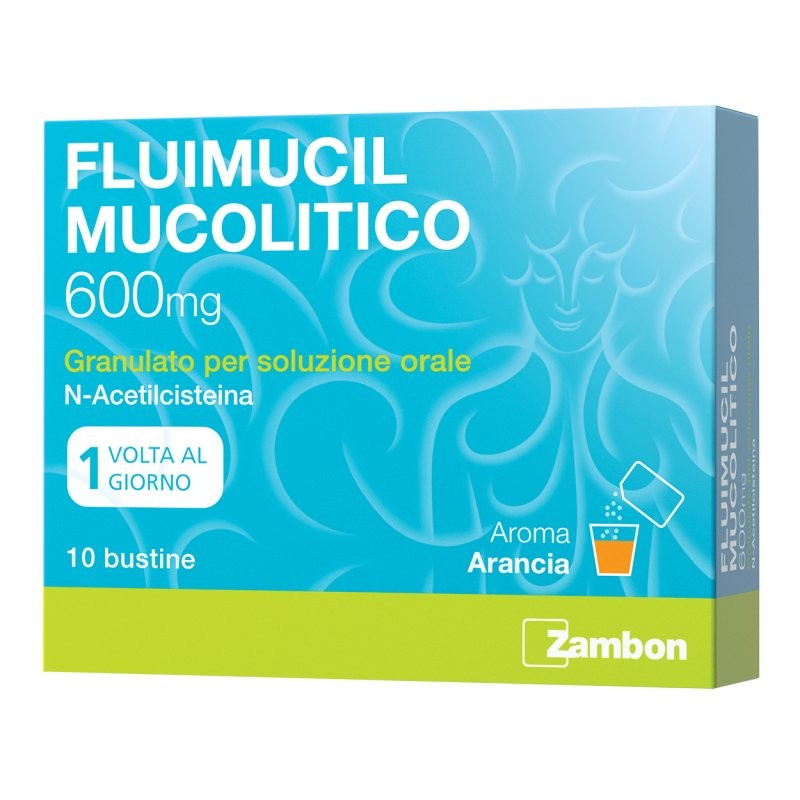 Zambon Italia Fluimucil Muc Soluzione Orale 10bust 600mg