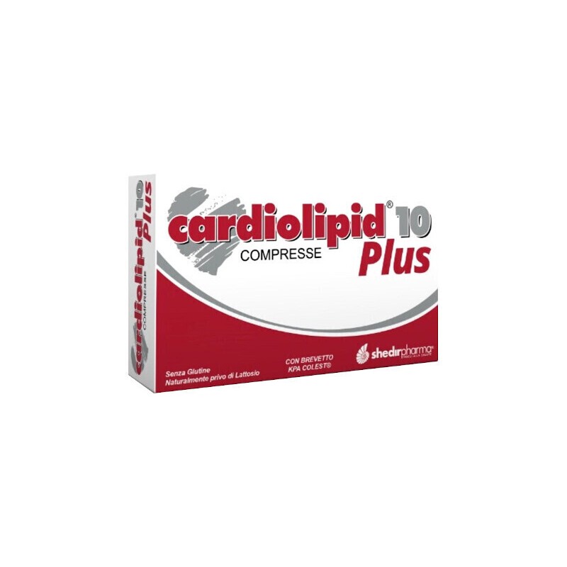 ShedirPharma Cardiolipid 10 Plus Integratore per il Colesterolo 30 Compresse