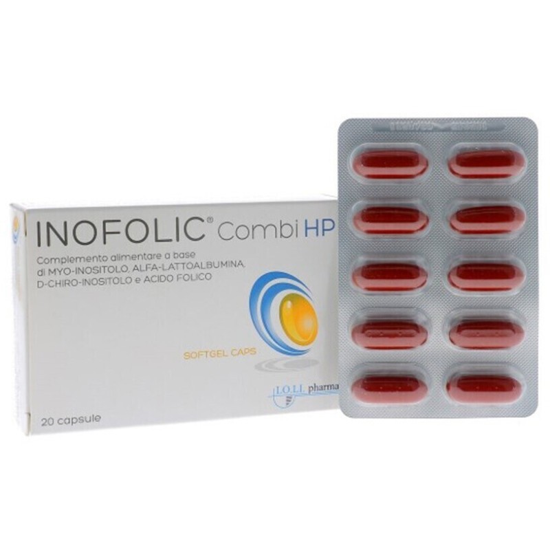 LO.LI. Pharma Inofolic Combi HP Integratore di Acido Folico 20 capsule