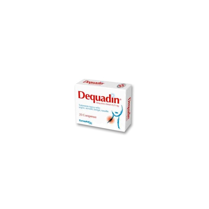 Dequadin*20cpr 0,25mg