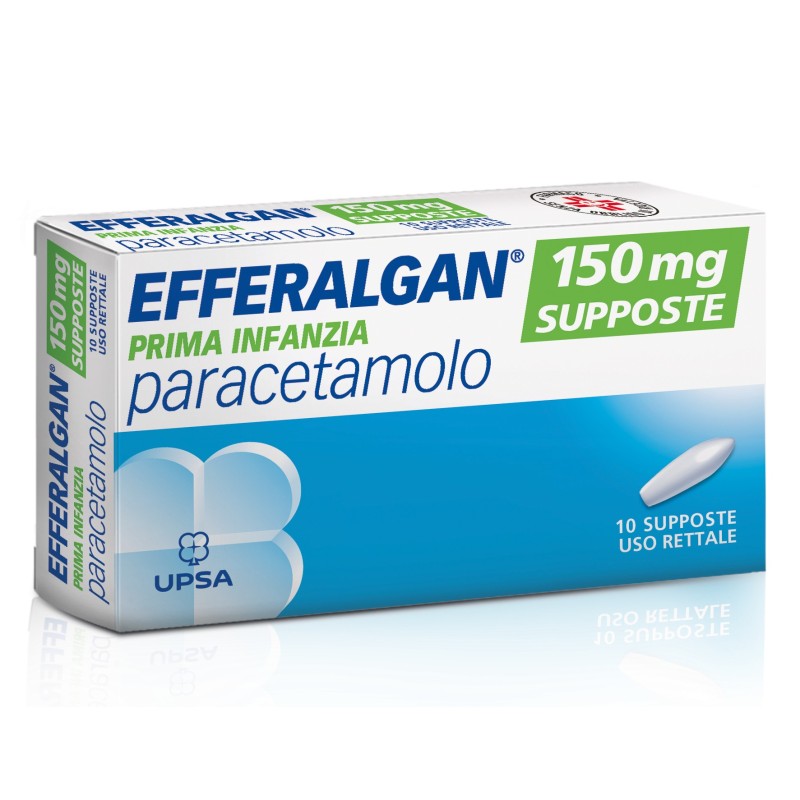 Bristol-myers Squibb Efferalgan 10 Supposte 150 Mg