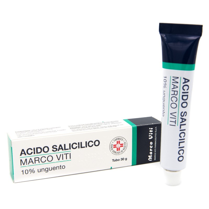 Marco Viti Farmaceutici Acido Salicilico Unguento Dermatologica 30 G 10%