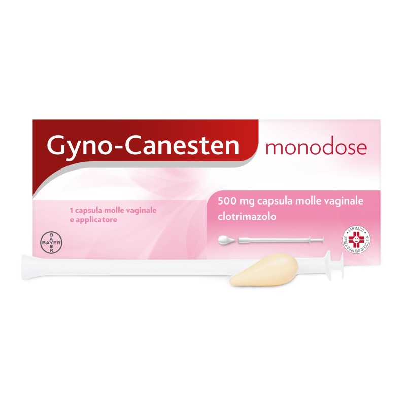 Bayer Gynocanesten Mono 1 Capsulevag500mg