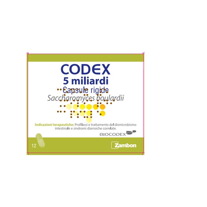 CODEX*12CPS 5MLD 250MG