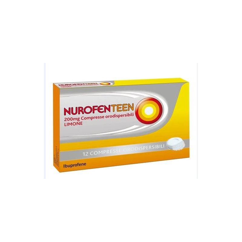 Nurofenteen*12cpr Oro 200mg Li