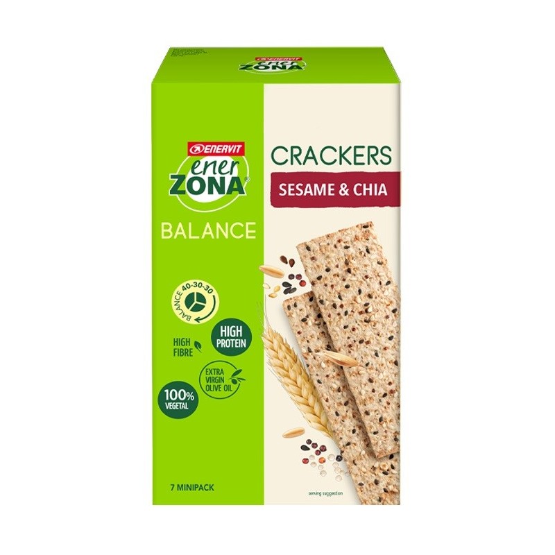 Enerzona Crackers Ses&chia175g