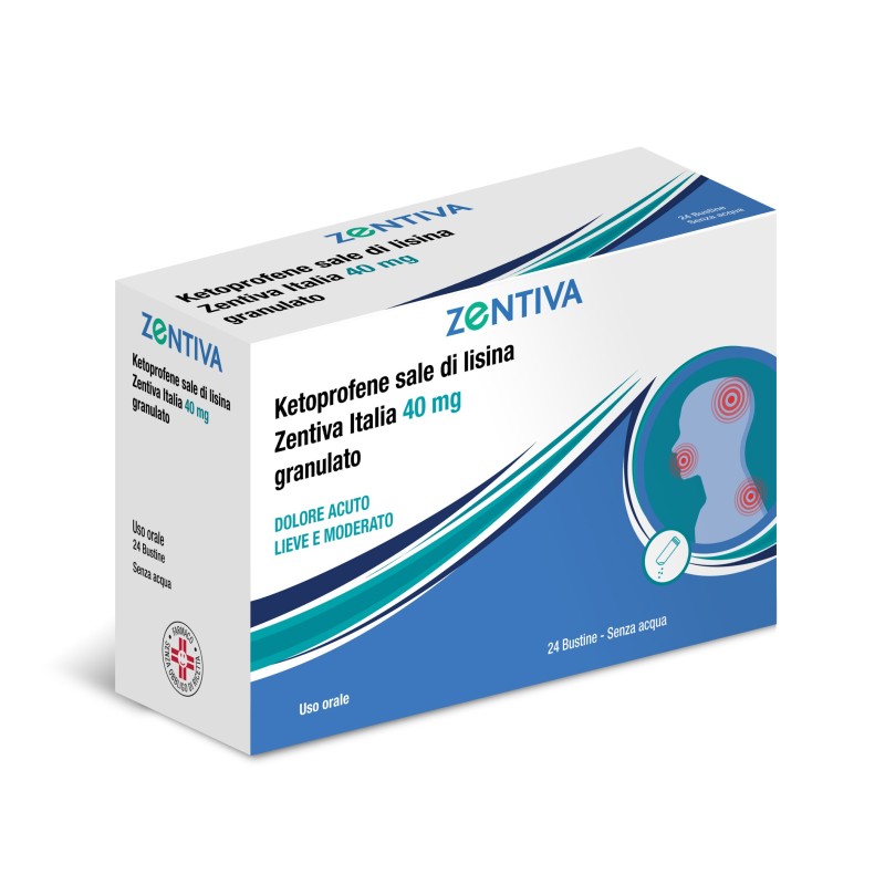 Ketoprofene Lisina Zen*24bs