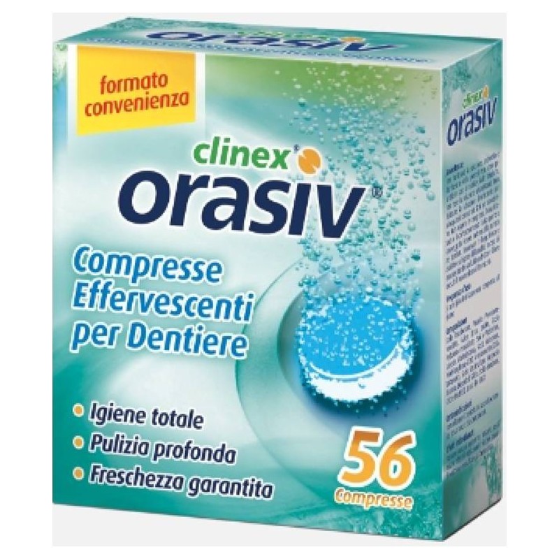 Orasiv Clinex 56 Compresse Effervescenti