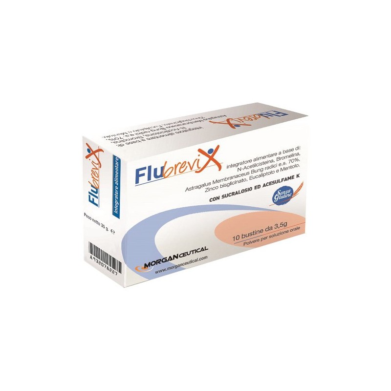 Flubrevix 10 Bustine 3,5 G