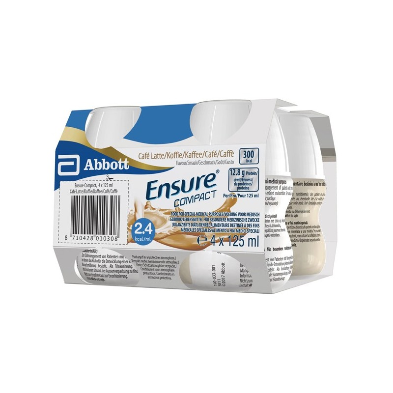 Ensure Compact Caffe 4 Bottiglie Da 125 Ml