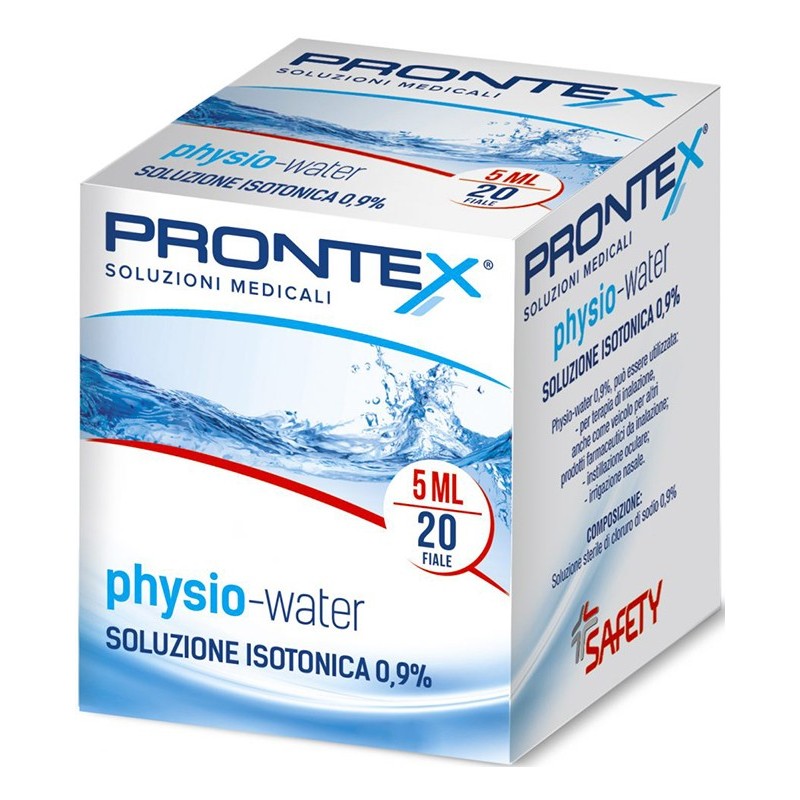 Soluzione Fisiologica Prontex Physio Isotonic 20 Fiale Da 5 Ml