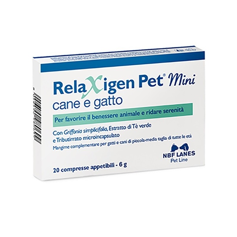 Relaxigen Pet Mini Blister 20 Compresse