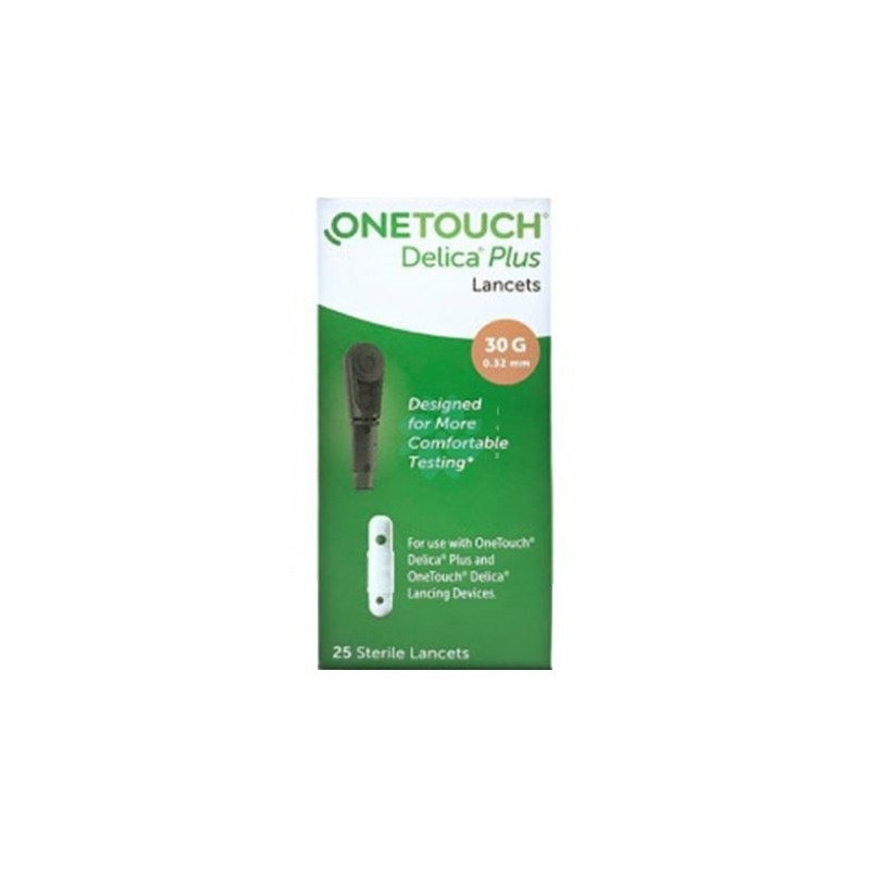 Lancette Pungidito Onetouch Delica Plus 25 Pezzi