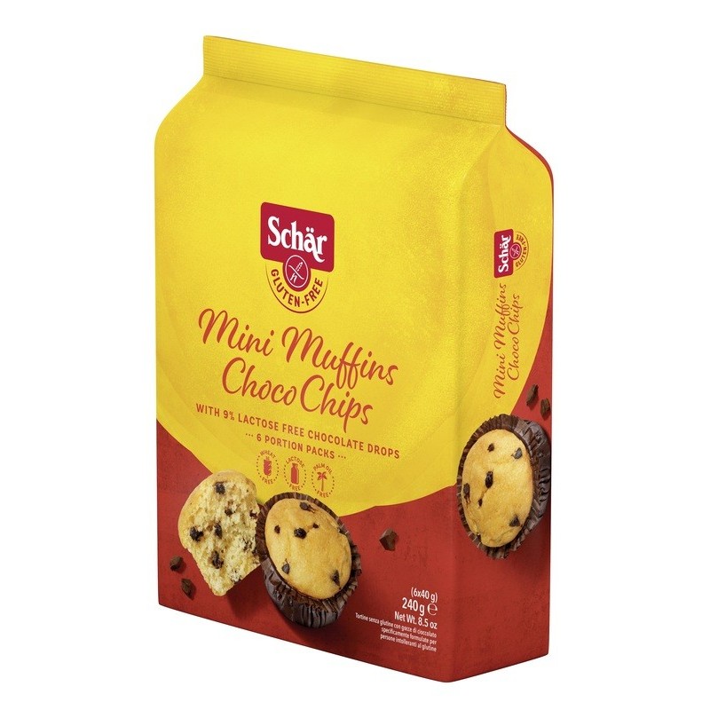 Schar Mini Muffin Choco Chips 240 G