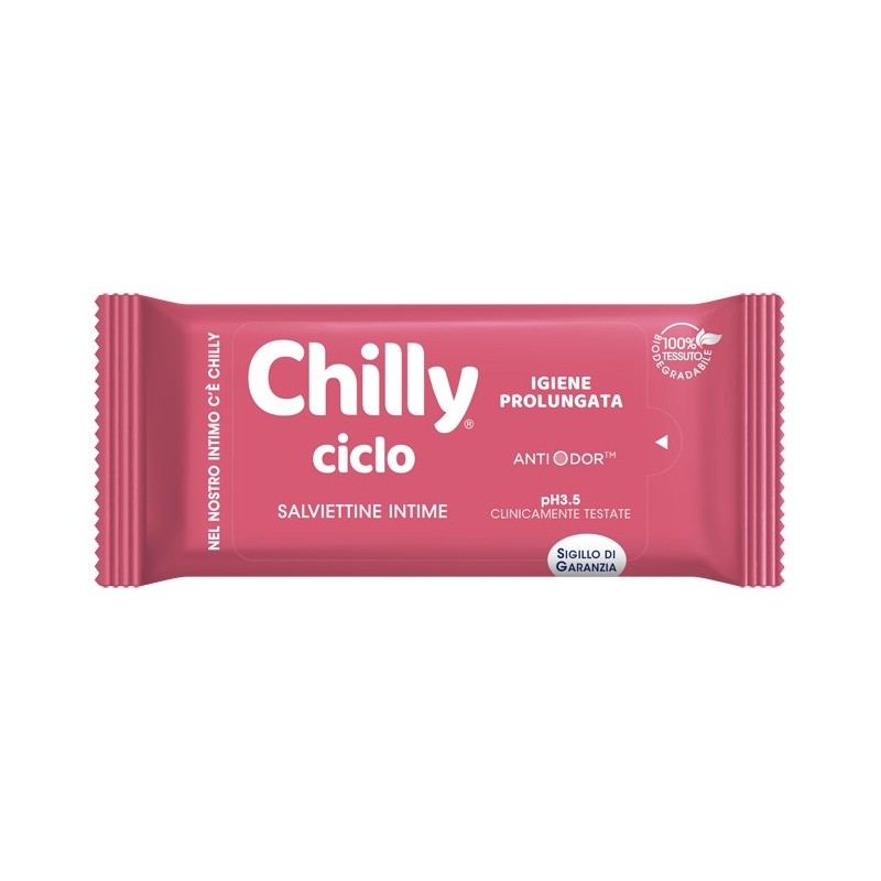 Chilly Salviette Ciclo 12 Pezzi