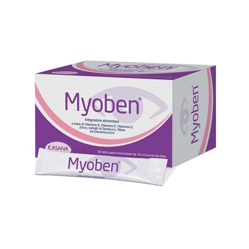 Myoben 20 Stick Pack X 10 Ml