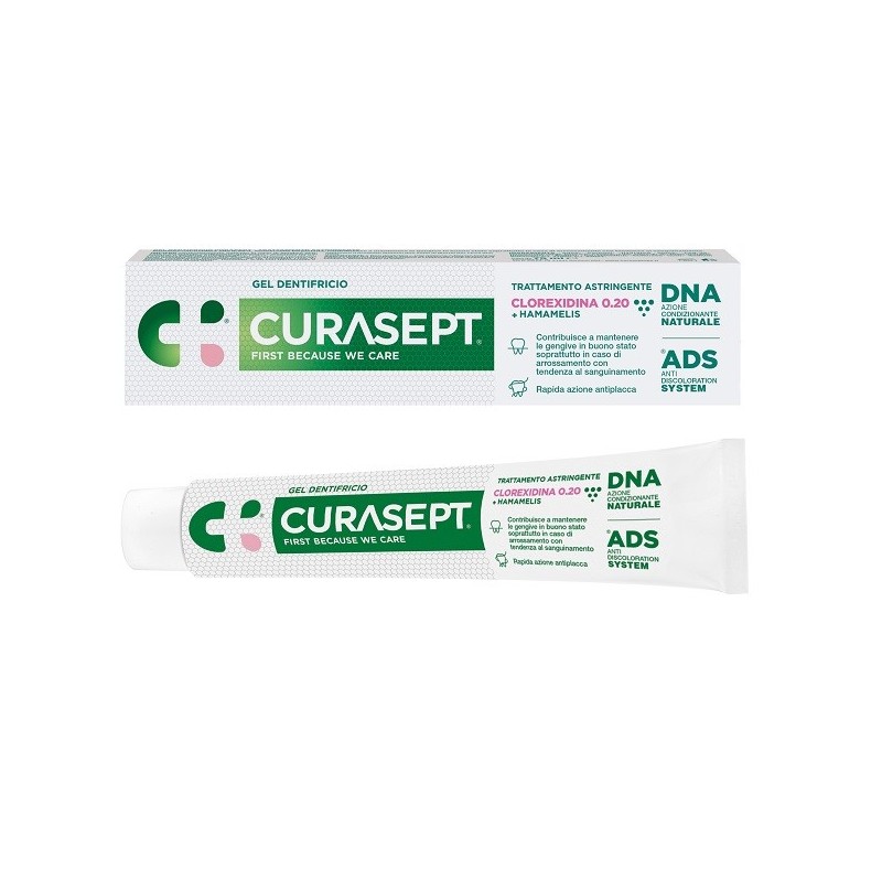 Curasept Gel Dentifricio Ads Dna Trattamento Astringente 75 Ml