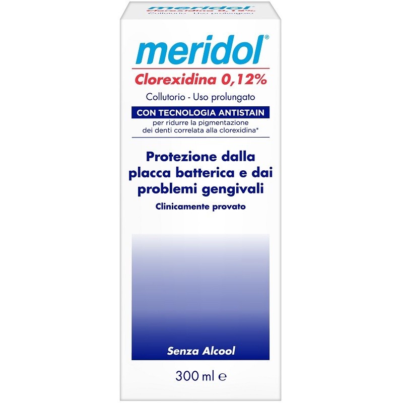 Meridol Collutorio Clorexidina 0,12% 300 Ml