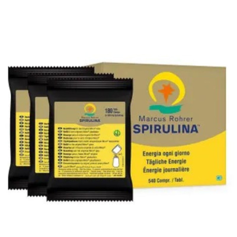 Marcus Rohrer Spirulina 540 Compresse Ricarica (3x180)