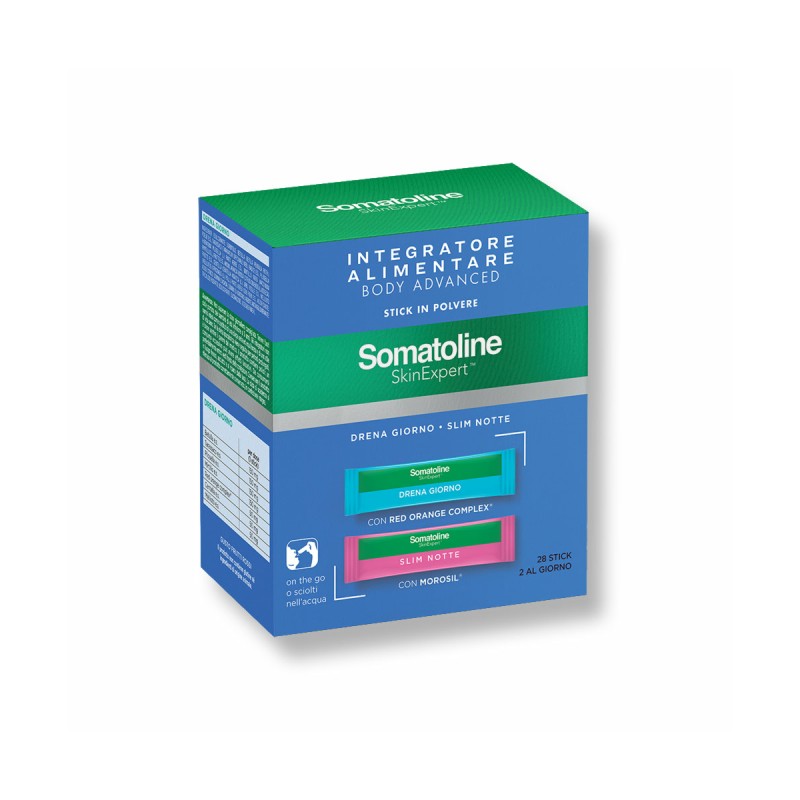 Somatoline Skin Expert Body Advanced 14 Stick Drena Giorno + 14 Stick Slim Notte