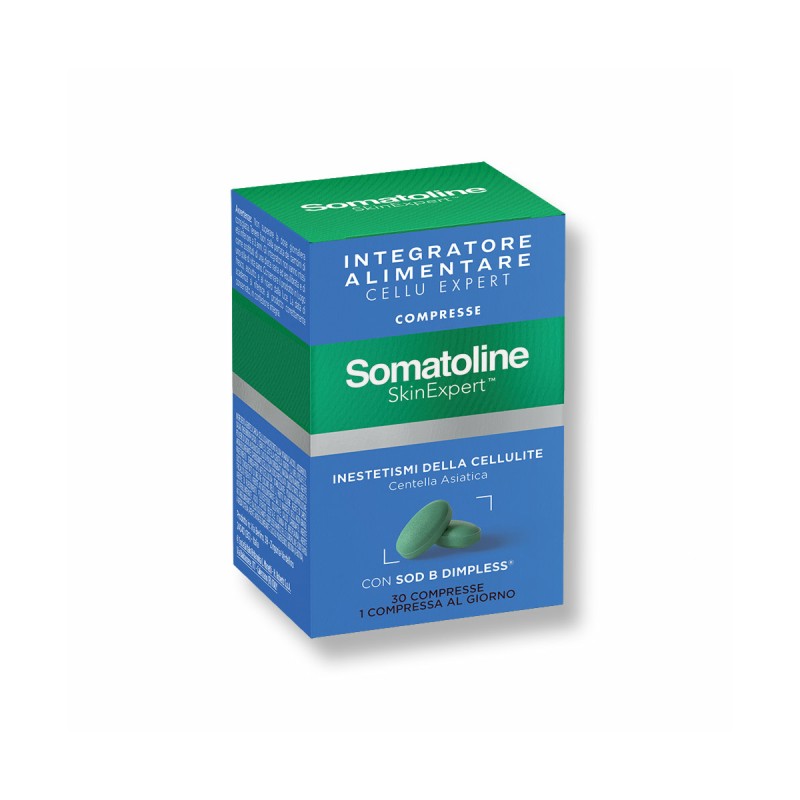 Somatoline Skin Expert Cellu Expert Integratore per la Cellulite 30 Compresse