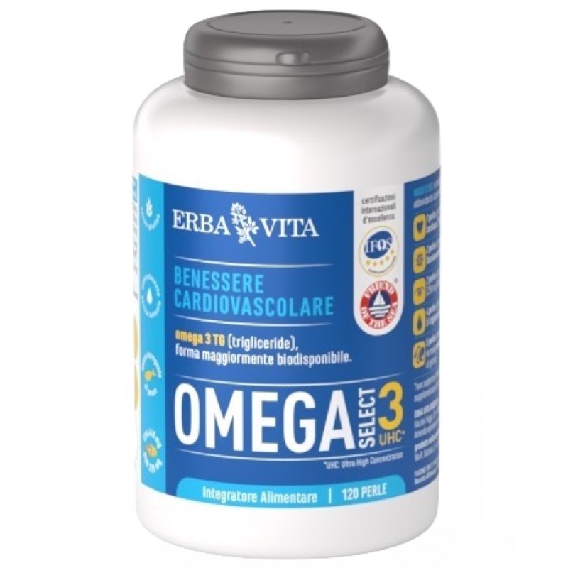 Erba Vita Omega Select 3 UHC Perle 120 perle