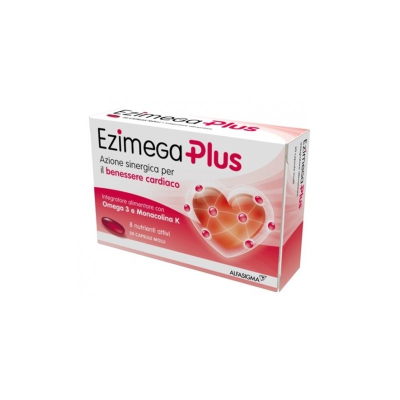 Biofutura Ezimega Plus integratore per colesterolo 20 capsule