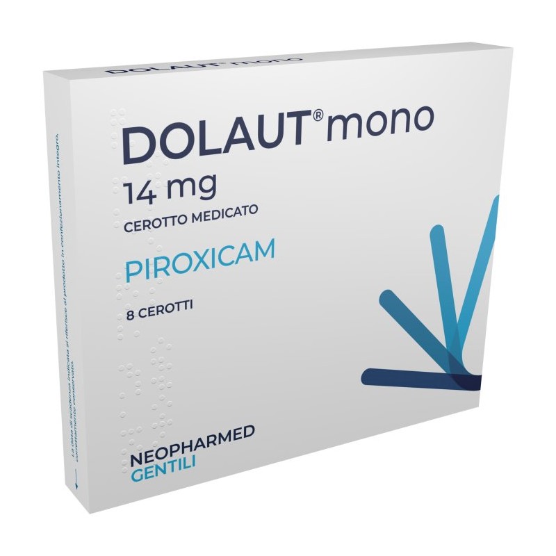 Therabel Gienne Pharma Dolaut Mono 8 Cerotti Medicati 14 Mg