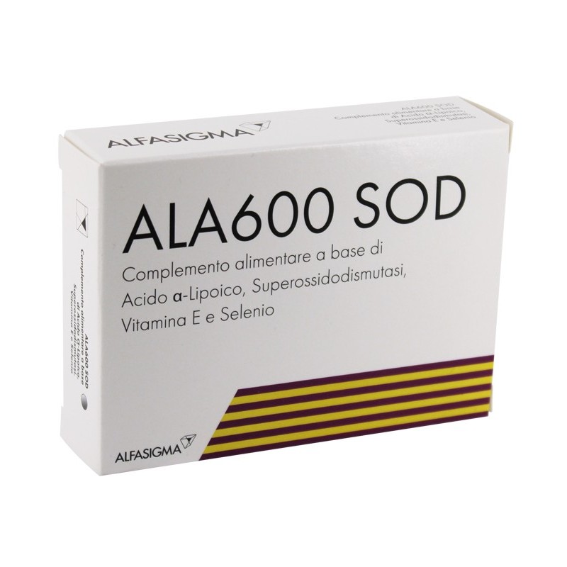 Ala Sod 600 integratore antiossidante 20 compresse